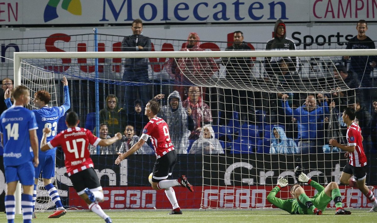 PSV mängija Luuk de Jong on löönud värava