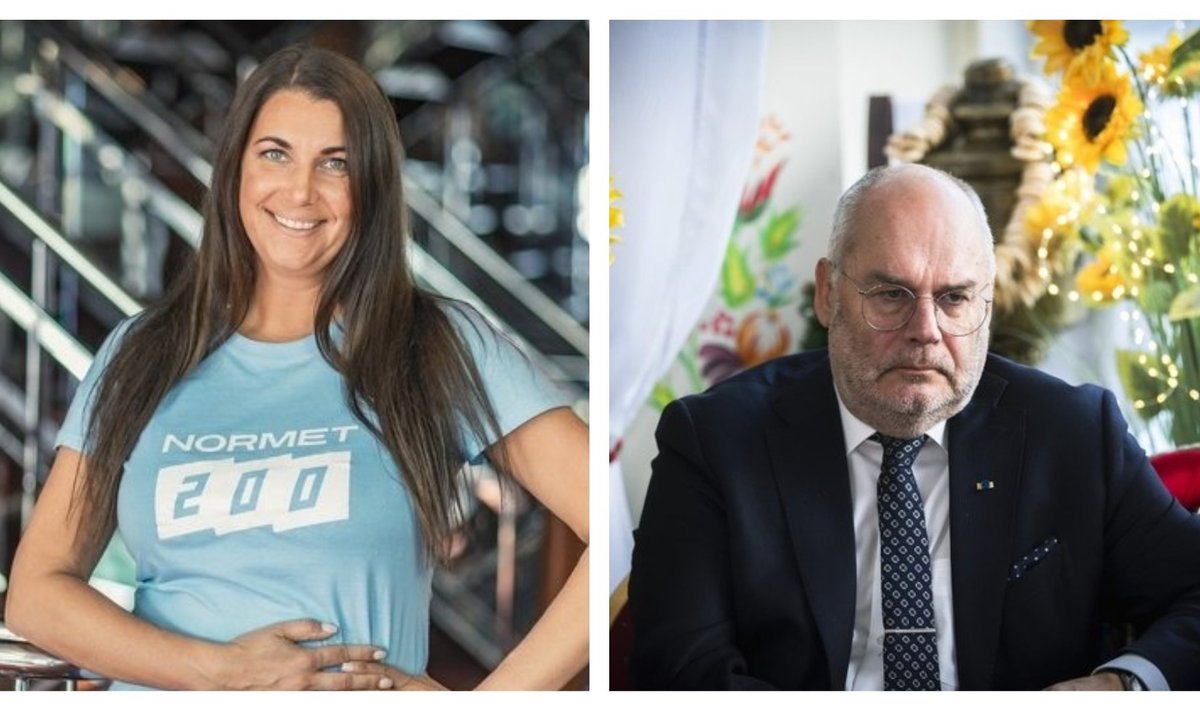 Liina Normet / President Alar Karis