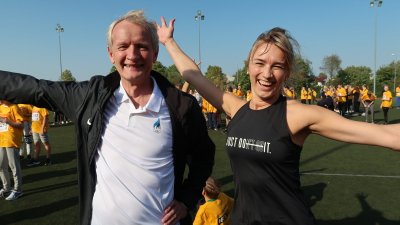Spordinädala patroonid Tiit Land ja Sandra Raju