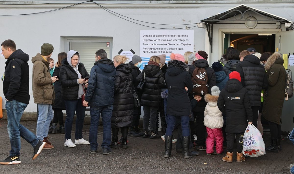 Ukraina põgenikud on tulnud Eestisse sõja algusest saadik
