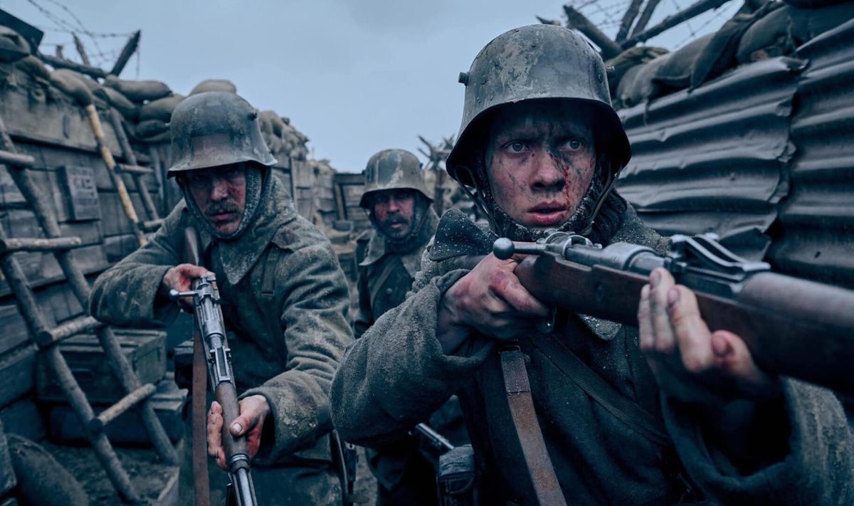 Filmi "Läänerindel muutuseta" teeb mõjusaks nii vokaal (muusika, hääled, sosinad, karjed) kui ka visuaal (ilmed, veri, trööstitu maastik).
