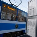 DELFI FOTOD JA VIDEO: Tänasest hakkas tramm sõitma 4. liinil