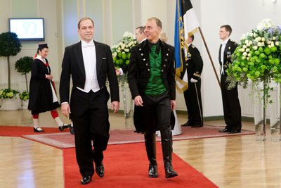 Erki Pehk, Madis Nurms, Presidendi vastuvõtt Estonias