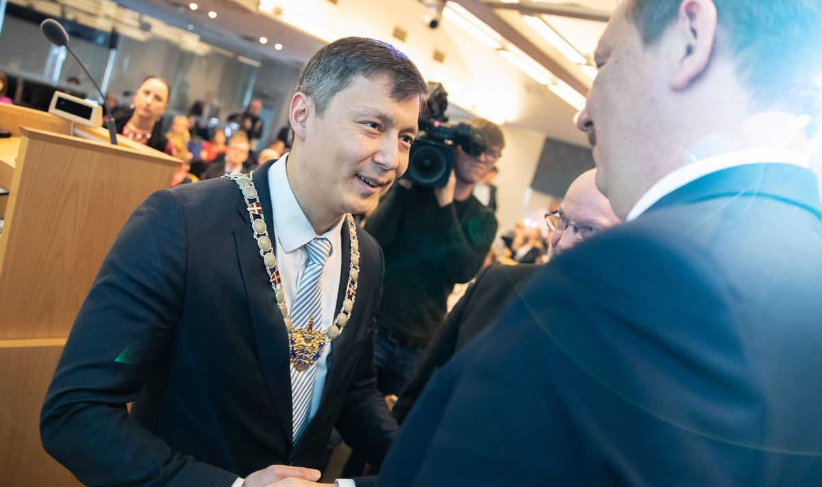 Mihhail Kõlvarti valimine Tallinna linnapeaks
