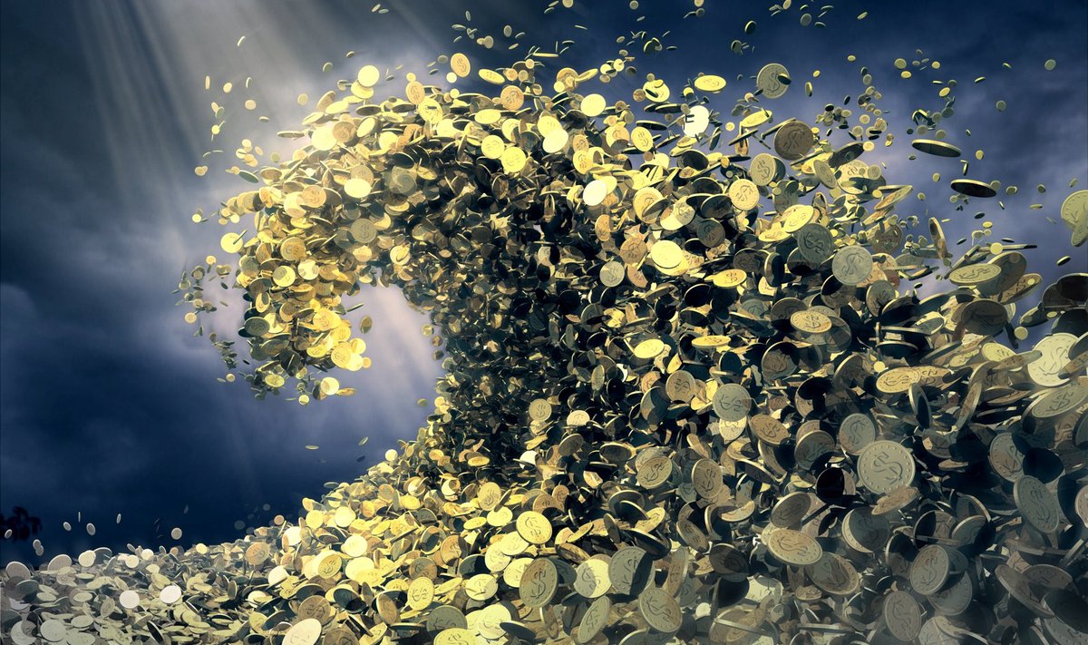 Bitcoin kerkis kuu jooksul 37,5%
