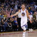 VIDEO: Currylt karjääri kuues kolmikduubel, Warriorsile 29. võit