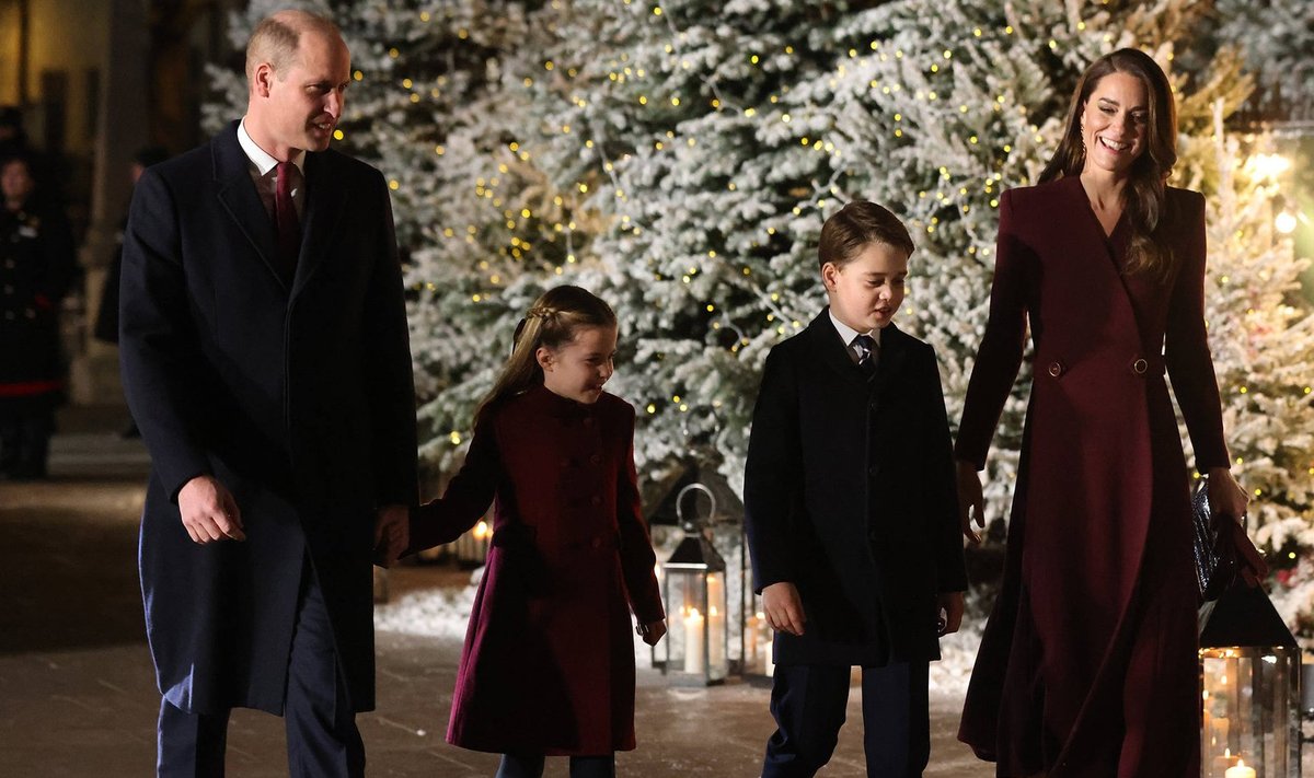 William, Charlotte, George, Kate