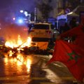 VIDEO | Autod põlesid, märupolitsei pidi sekkuma: Maroko üllatusvõit jalgpalli MM-il põhjustas Belgias ja Hollandis rahutused
