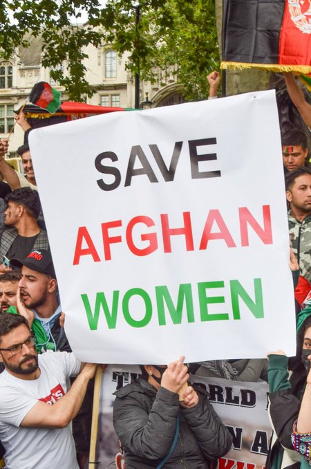 Toetusmeeleavaldus afgaani naistele Londonis