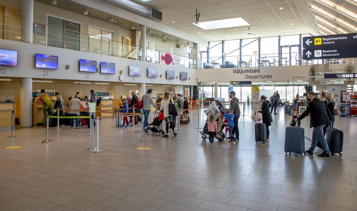 Tallinna Lennujaam, reisijad