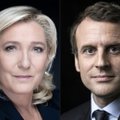 Prantsuse valimiste esimesest voorust pääsesid edasi Macron ja Le Pen