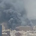 FOTOD JA VIDEO: Meka hotellis puhkes suur tulekahju