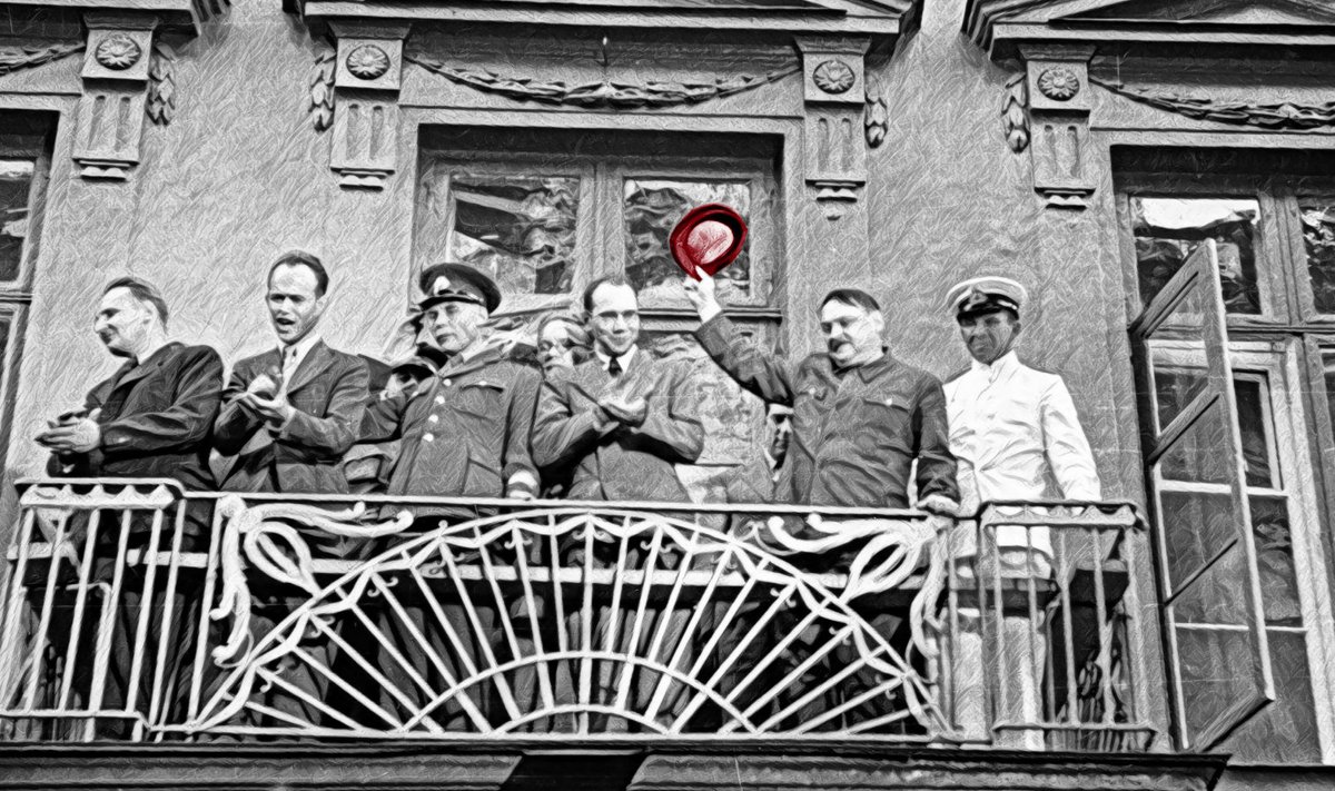 Juunikommunistid ning Eesti ülevõtmist juhtinud Andrei Ždanov