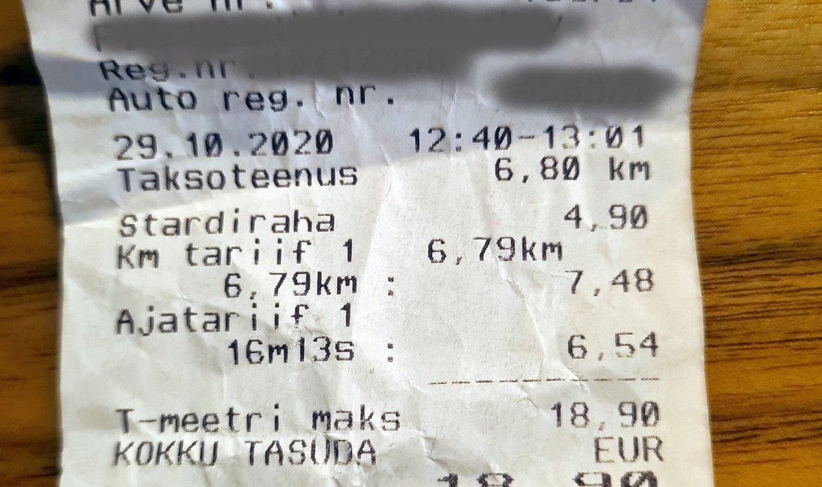 taksotsekk