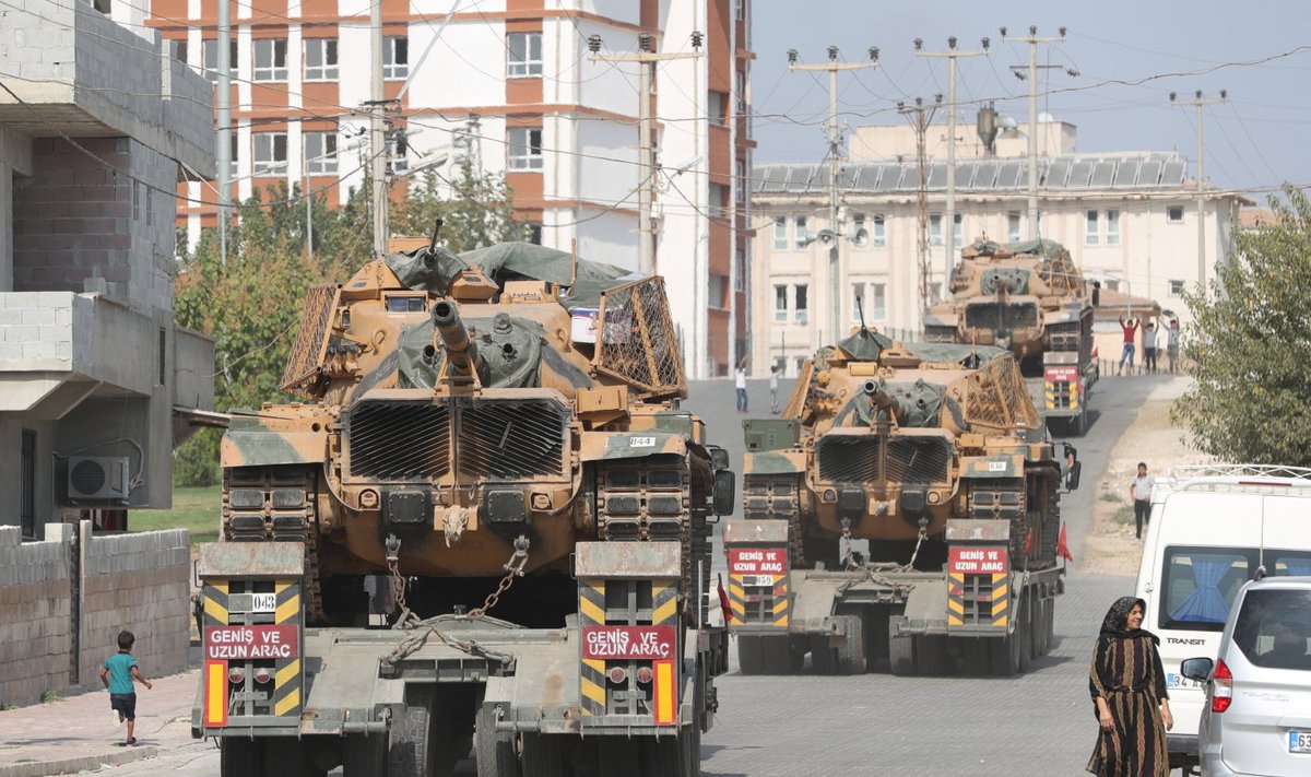 Türgi rahustavad tankid