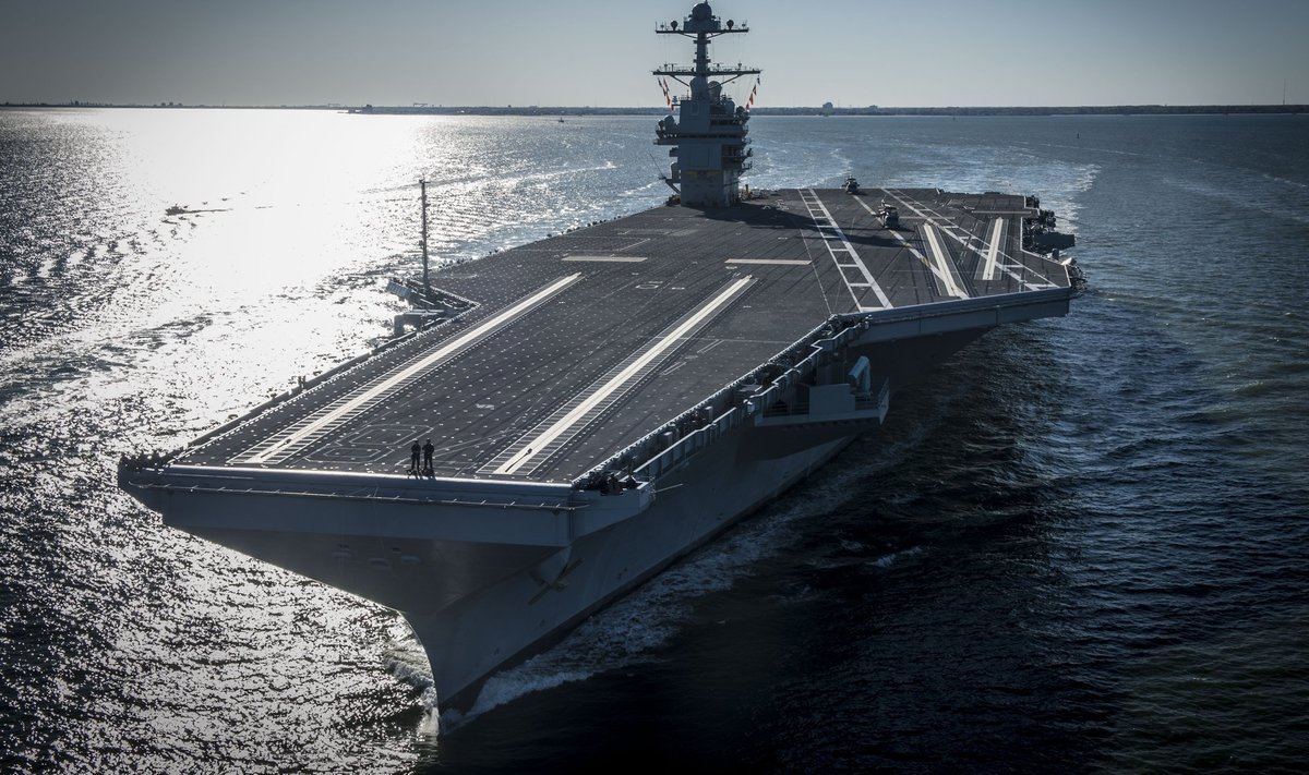 USS Ford CVN78.