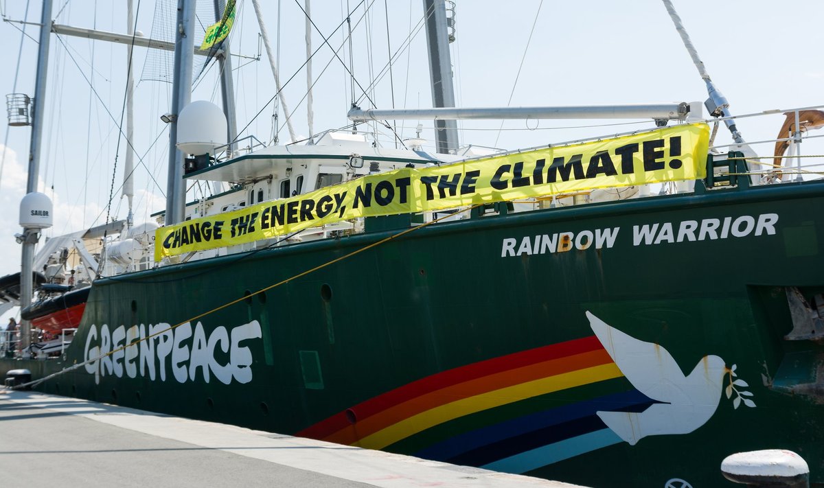 Greenpeace soovib, et Soome lõpetaks igasuguse gaasi importimise Venemaalt.