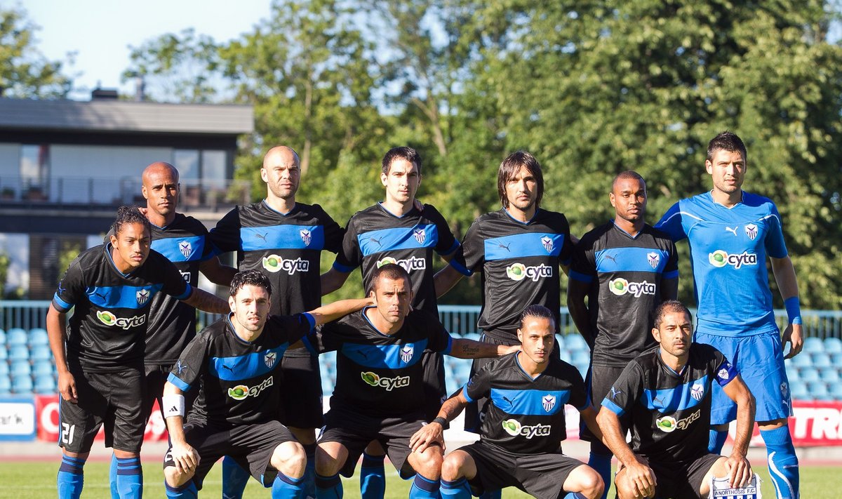 Anorthosis Famagusta FC heitles 2012. aastal Euroopa liiga eelringis FCI Levadiaga.