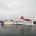 Baltic Princess jäi pühapäeval tehnilise probleemi tõttu Turu sadamasse kinni