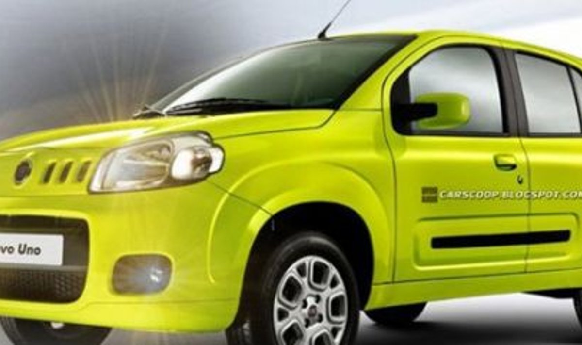 Fiat Uno astub uude sajandisse