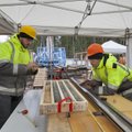 FOTOD | Ei mingit fosforiidihirmu või kaevanduse pelgust, Toila rahvas hoopis rõõmustab puuraugu üle
