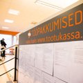 Зарегистрированная безработица в Эстонии заметно снизилась