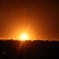 Iisrael andis taas õhulööke Gazas, kust lasti välja süüteõhupalle
