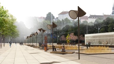 ФОТО | Запланирована реконструкция уличного пространства Вана-Каламая, пролегающего около Балтийского вокзала