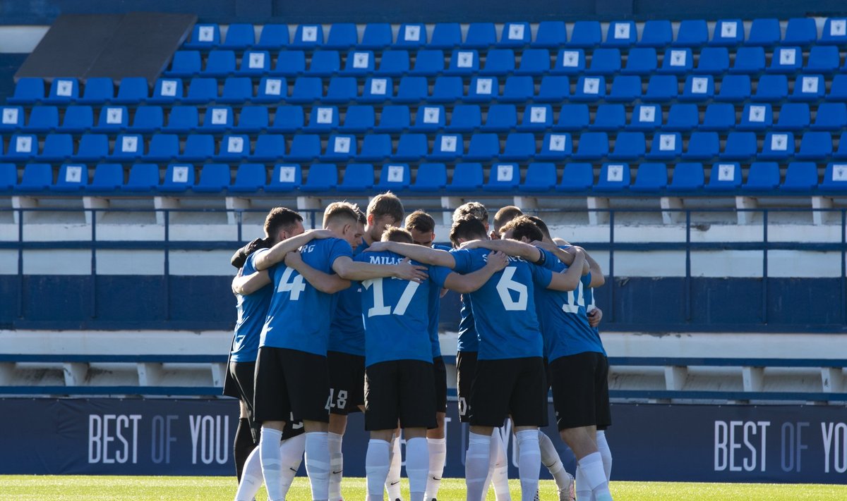 Eesti jalgpallikoondis vs Ferencvaros