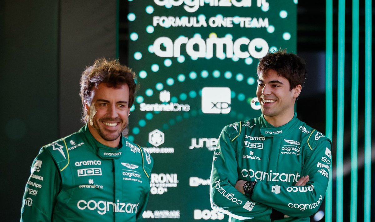 Fernando Alonso ja Lance Stroll