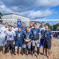 ВИДЕО и ФОТО | Эстонские звезды футбола и баскетбола сразились в пляжный волейбол