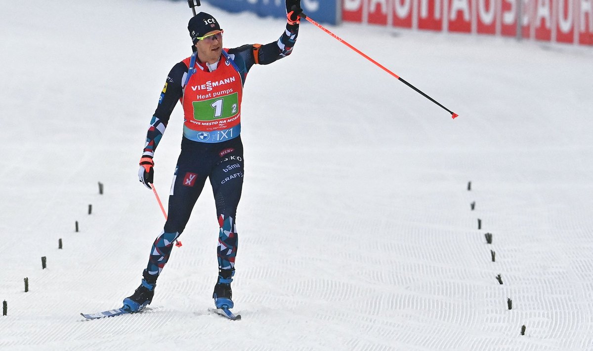 Норвежский биатлонист Ветле Шоста Кристиансен