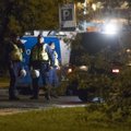 ФОТО | Неспокойный вечер в Ласнамяэ: полиция задержала мужчину, пугавшего прохожих самодельным огнестрельным оружием