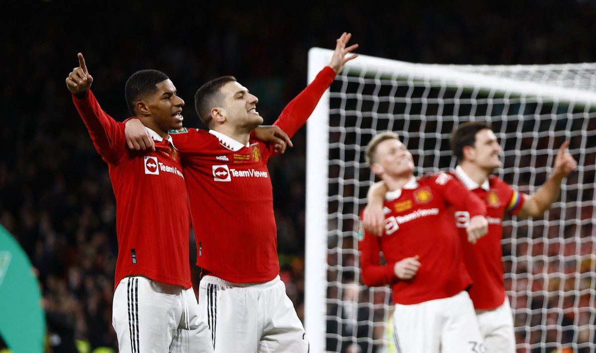 Manchester United lahkub Wembley'lt tiitliga.