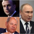 Scholz ja Macron helistasid Vene presidendile: Putin väljendas valmidust Ukrainaga dialoogi pidada
