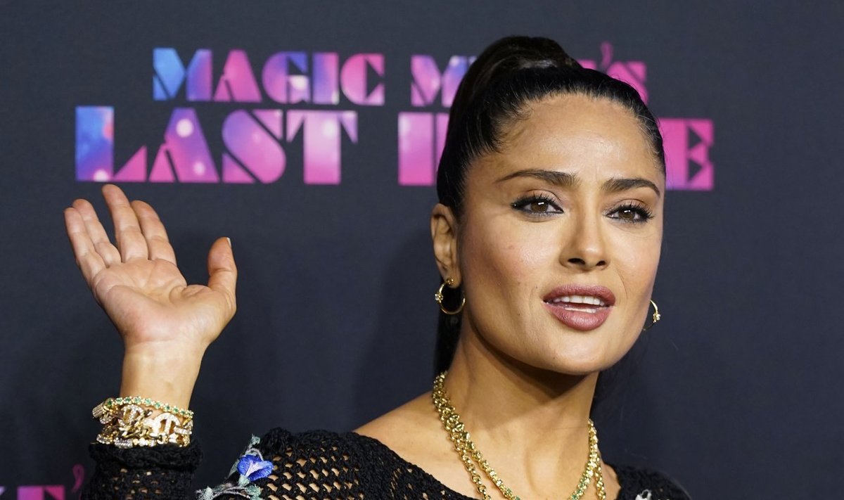 Salma Hayek esilinastusel