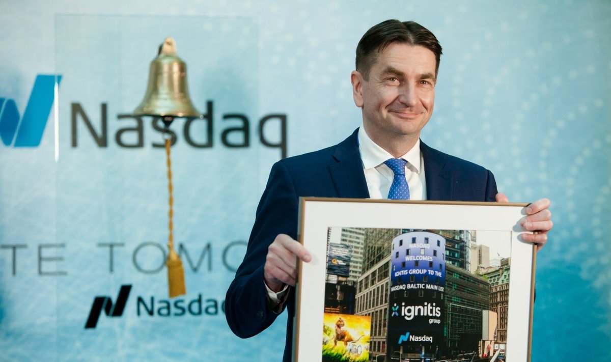 "Me oleme nagu Enefit Green steroididel," sõnas Ignitis Groupi juht Darius Maikštėnas vastuseks küsimusele, miks peaks Eesti investor nende vastu huvi tundma.