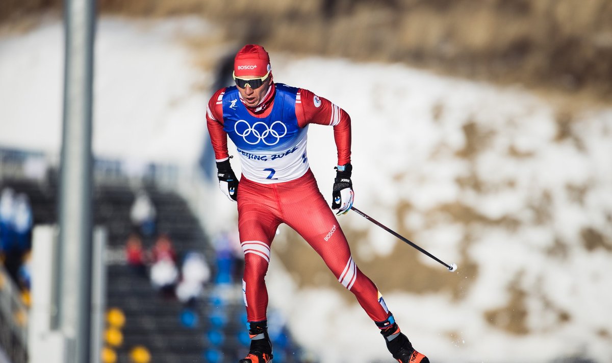 Aleksandr Bolšunov teel olümpiakulla poole.