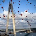 ВИДЕО: В Стамбуле открыт третий мост через Босфор