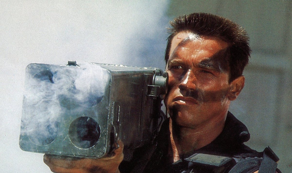 Arnold Schwarzenegger filmis "Commando"
