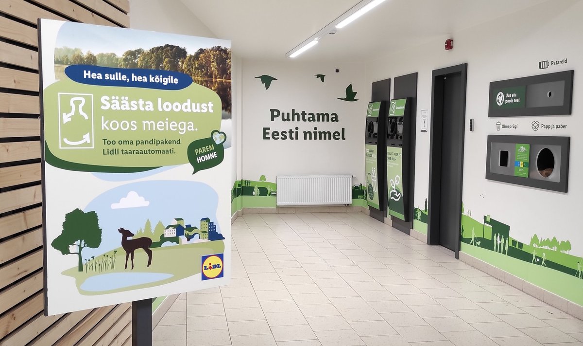 Lidli taaraautomaat