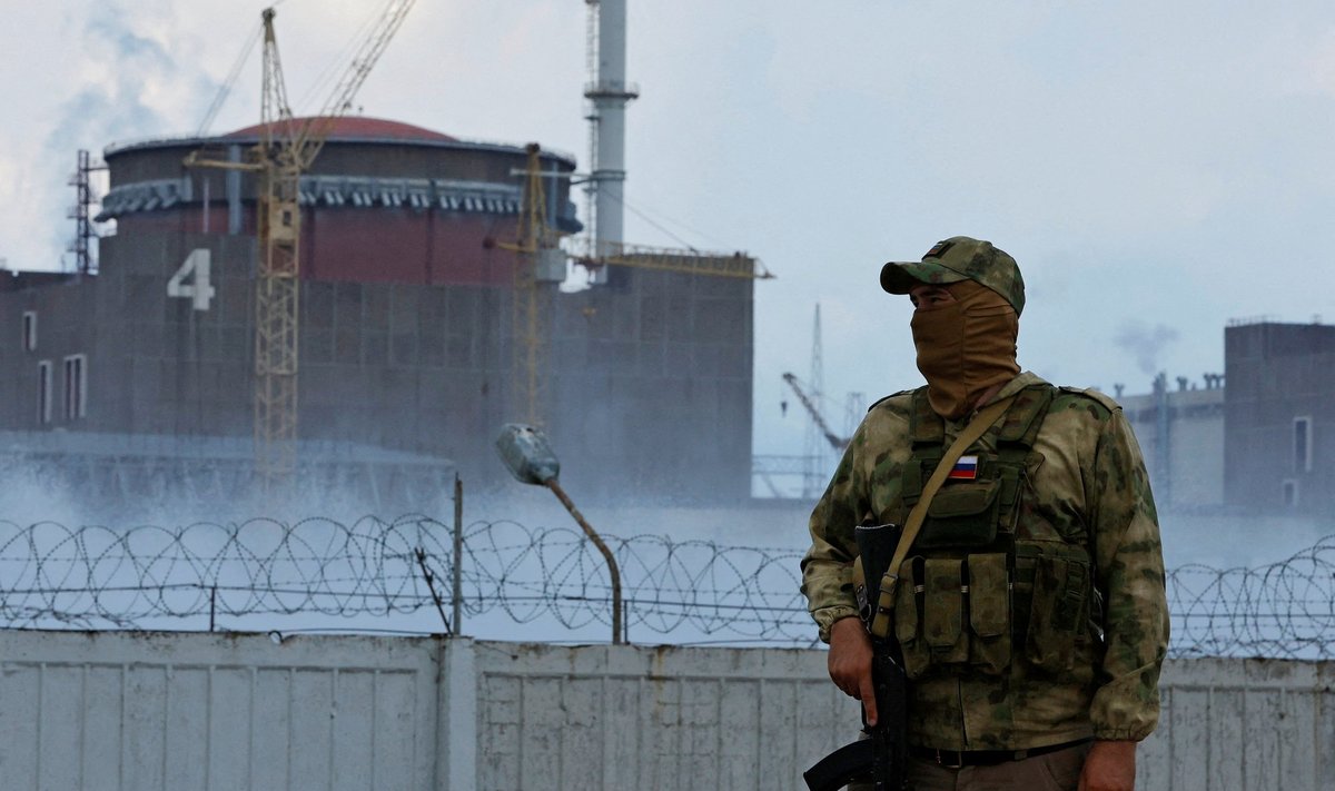 PANTVANGIS TUUMAJAAM: Ukraina võimude teatel mineerisid venelased Euroopa suurima tuumajaama ja ähvardavad selle õhku lasta.