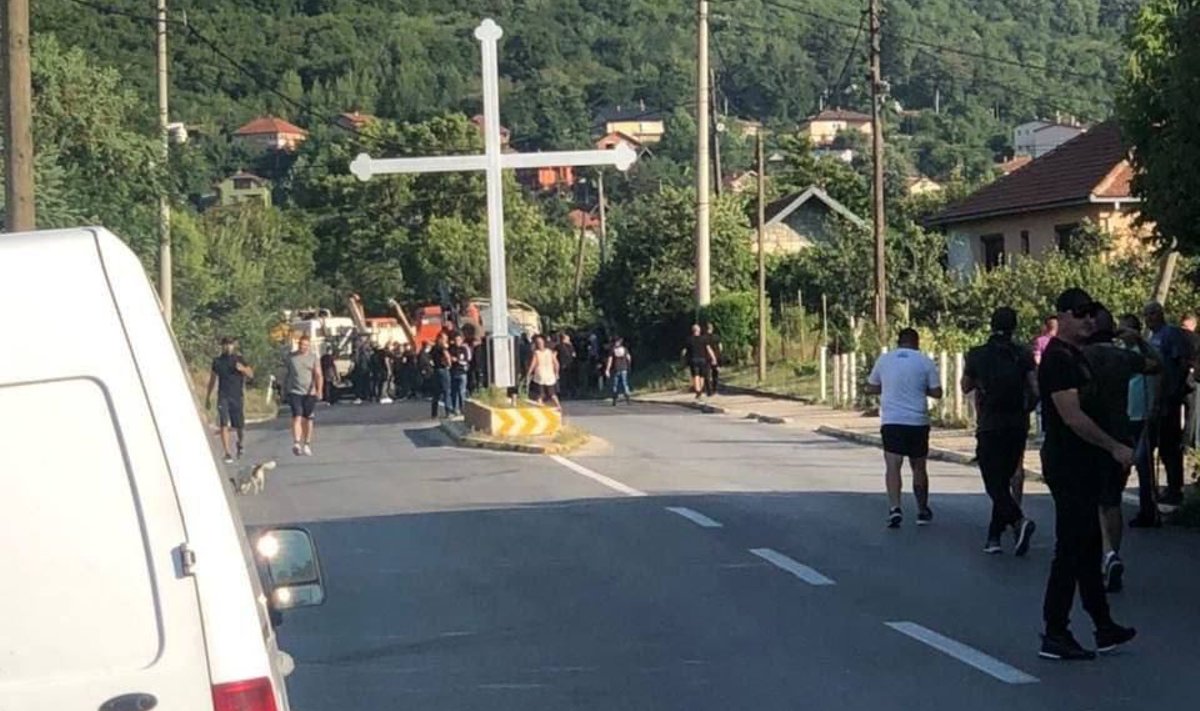 Столкновения на сербско-косовской границе 