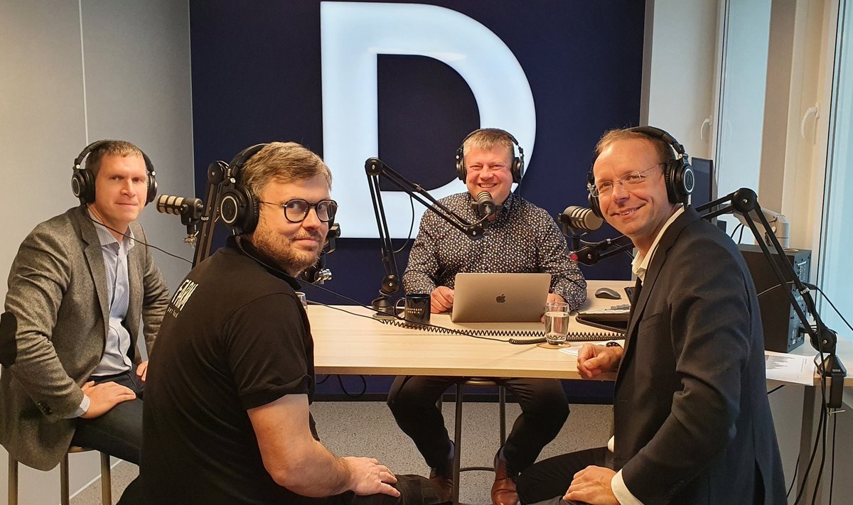 Vasakult: Marjan Savtšenko, Janek Pohla, Tanel Talve ja Lenno Uusküla