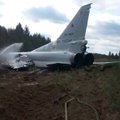 FOTOD | Zapadist osa võtnud Vene pommitaja sõitis lennurajalt välja