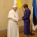 Керсти Кальюлайд на встрече с Папой Римским: свобода веры – именно та непоколебимая скала, на которой держится наша демократия