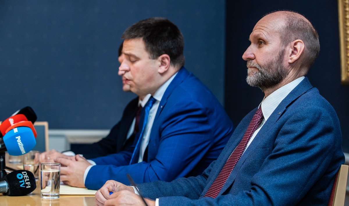 Jüri Ratas ja Helir-Valdor Seeder.