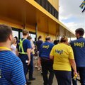 ФОТО | Шопинг-безумие: в IKEA пропало электричество, клиенты продолжили делать покупки