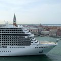 В Венеции вступил в силу запрет на вход крупных судов