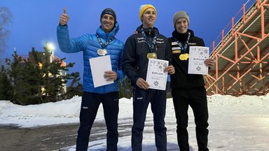 Endine tippsportlane Kaarel Nurmsalu võitis Eesti meistrivõistlustel hõbemedali